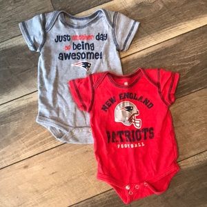 Patriots onesies
